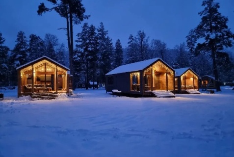 Архыз: Глэмпинг Sherwood Arkhyz chalet