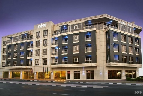 Dubai: Отель Time Grand Plaza