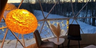 Восход: Глэмпинг Шале на воде